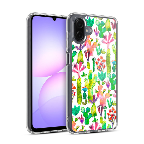 Ninola Summer Patterns Cacti Garden Soft Gel Case for Samsung Galaxy A07 4G