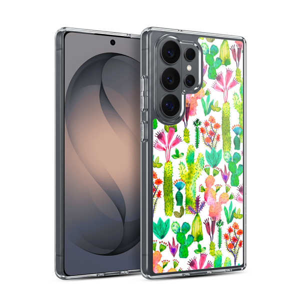 Ninola Summer Patterns Cacti Garden Soft Gel Case for Samsung Galaxy S26 Ultra