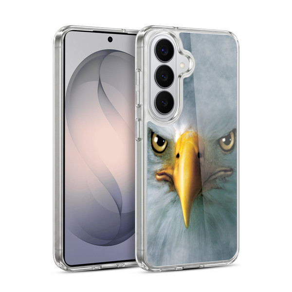 Vincent Hie Big Face Animals Eagle Soft Gel Case for Samsung Galaxy S26 Plus