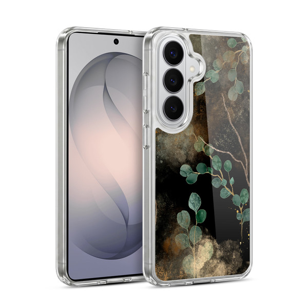 LebensArt Mix Art Eucalyptus Soft Gel Case for Samsung Galaxy S26 Plus