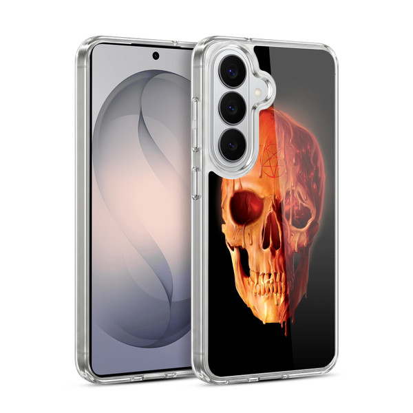 Vincent Hie Skulls Skull Soft Gel Case for Samsung Galaxy S26