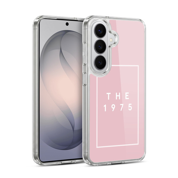 The 1975 Key Art Logo Pink Soft Gel Case for Samsung Galaxy S26