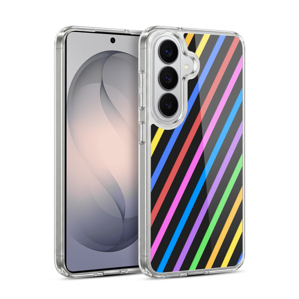 PLdesign Geometric Stripes Soft Gel Case for Samsung Galaxy S26 Plus