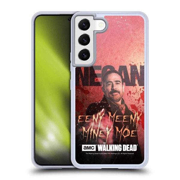 AMC The Walking Dead Negan Eeny Miney Coloured Soft Gel Case for Samsung Galaxy S22 5G
