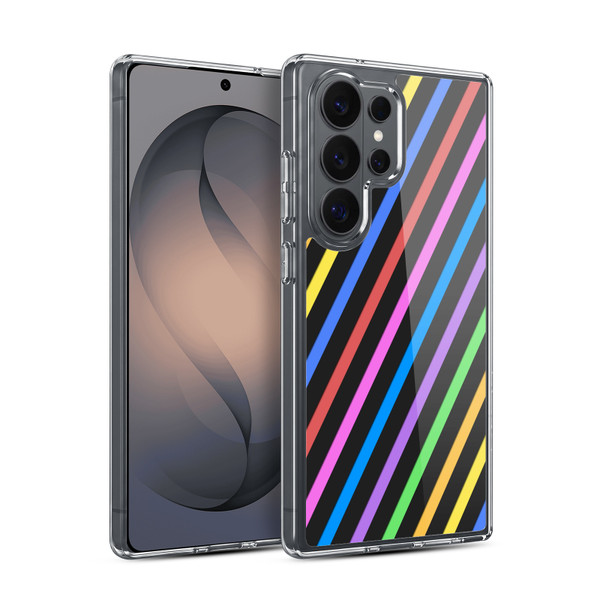 PLdesign Geometric Stripes Soft Gel Case for Samsung Galaxy S26 Ultra