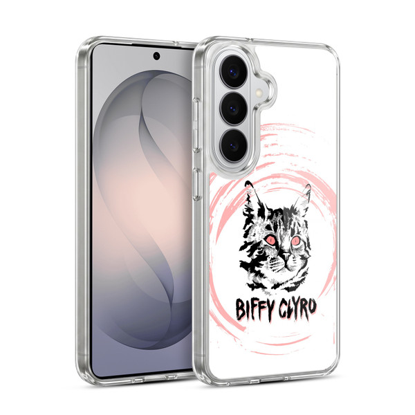 Biffy Clyro Graphics Cat Soft Gel Case for Samsung Galaxy S26 Plus