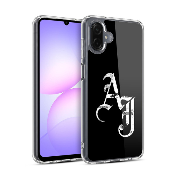 WWE Aj Styles Grunge Initials Soft Gel Case for Samsung Galaxy A07 4G