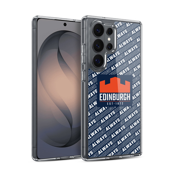 Edinburgh Rugby Graphics Logo Pattern Soft Gel Case for Samsung Galaxy S26 Ultra