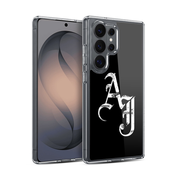 WWE Aj Styles Grunge Initials Soft Gel Case for Samsung Galaxy S26 Ultra