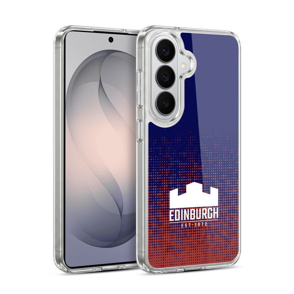 Edinburgh Rugby Logo 2 Halftone Soft Gel Case for Samsung Galaxy S26
