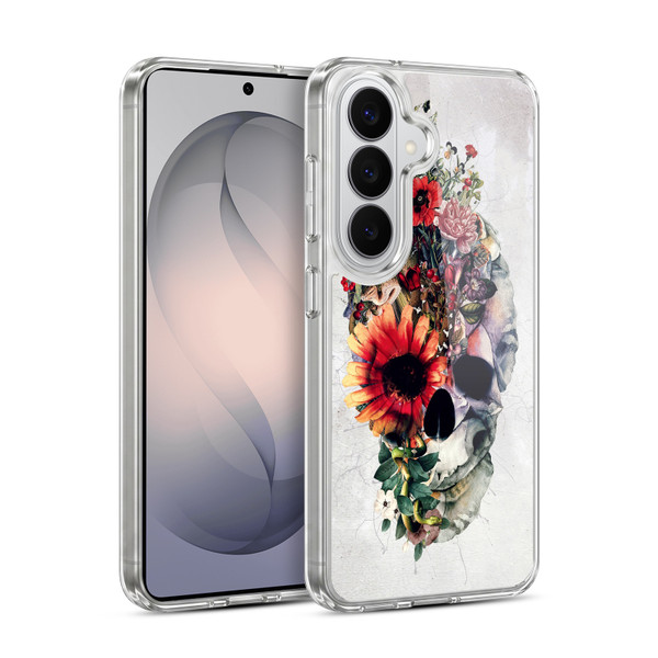 Riza Peker Skulls 6 Two Face Soft Gel Case for Samsung Galaxy S26 Plus