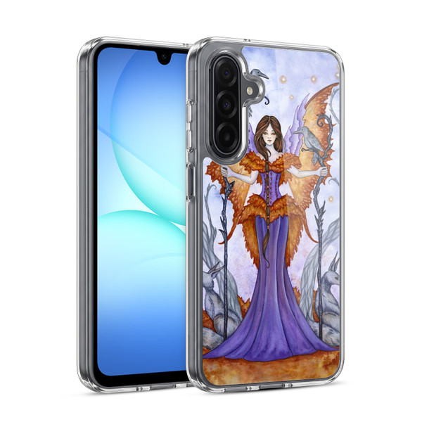 Amy Brown Elemental Series Raven Pixie Soft Gel Case for Samsung Galaxy A17 4G / 5G