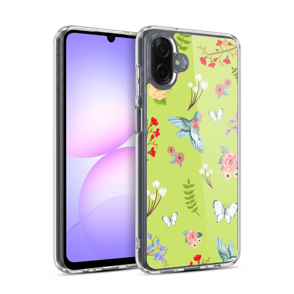 Ameritech Graphics Floral Soft Gel Case for Samsung Galaxy A07 4G