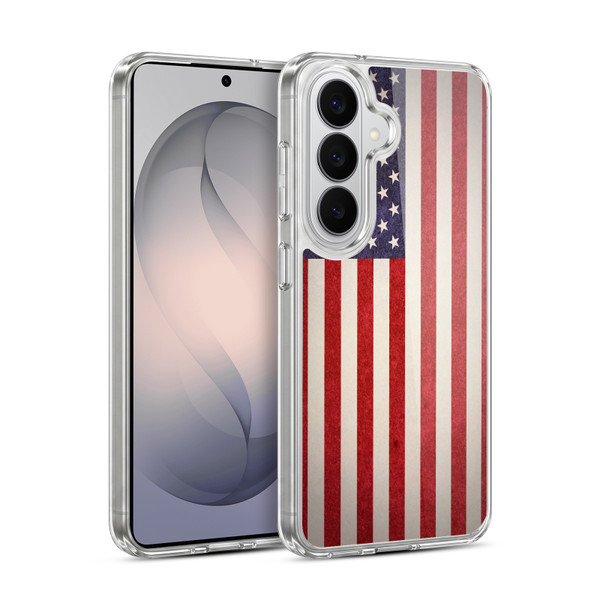 Ameritech Graphics American Flag Soft Gel Case for Samsung Galaxy S26