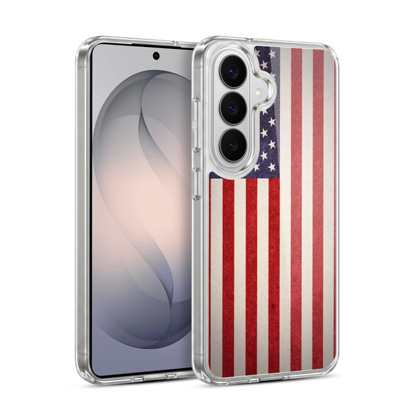 Ameritech Graphics American Flag Soft Gel Case for Samsung Galaxy S26 Plus