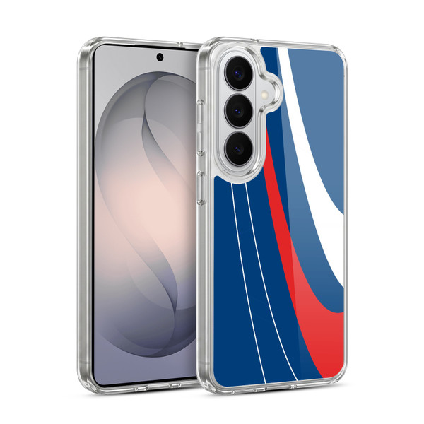 Ameritech Graphics Red And White Swirl Soft Gel Case for Samsung Galaxy S26 Plus