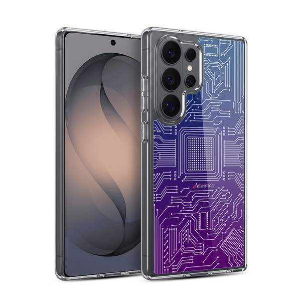 Ameritech Graphics Circuit Board Soft Gel Case for Samsung Galaxy S26 Ultra
