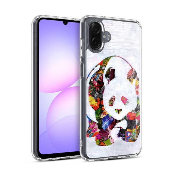 Artpoptart Animals Panda Soft Gel Case for Samsung Galaxy A07 4G
