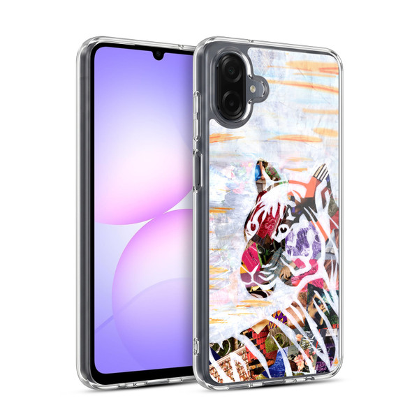 Artpoptart Animals Tiger Soft Gel Case for Samsung Galaxy A07 4G