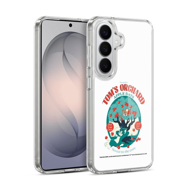 Tom and Jerry Retro Orchard Soft Gel Case for Samsung Galaxy S26 Plus