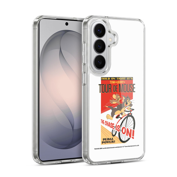 Tom and Jerry Retro Tour De Mouse Soft Gel Case for Samsung Galaxy S26 Plus