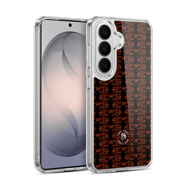 Anne Stokes Fire Tribal Motif Dragon Pattern Soft Gel Case for Samsung Galaxy S26 Plus