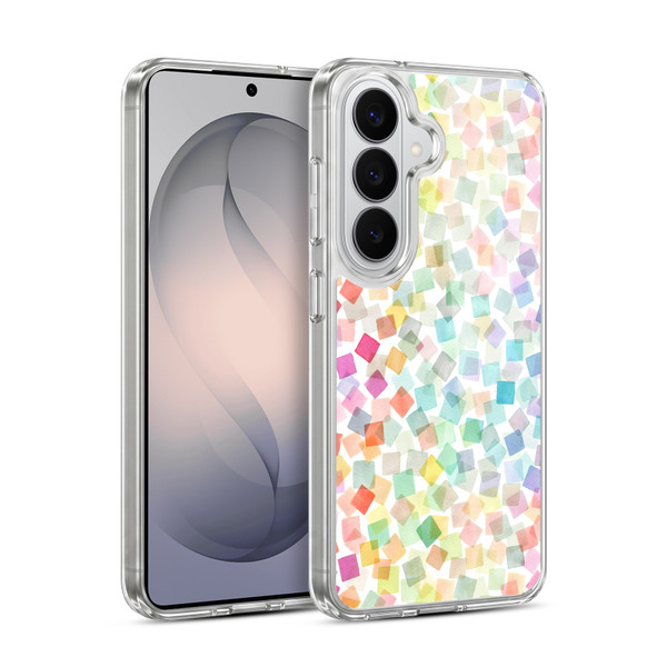 Ninola Mix Patterns Confetti Plaids Soft Gel Case for Samsung Galaxy S26