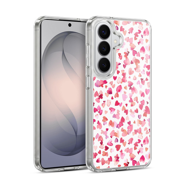 Ninola Mix Patterns Red Hearts Soft Gel Case for Samsung Galaxy S26