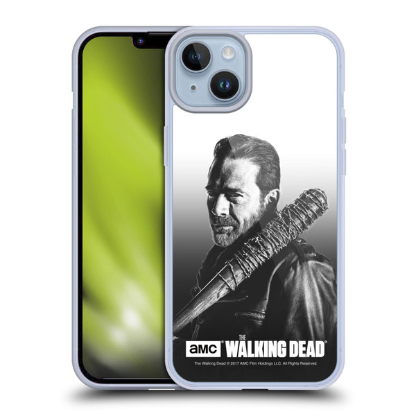 AMC The Walking Dead Filtered Portraits Negan Soft Gel Case for Apple iPhone 14 Plus