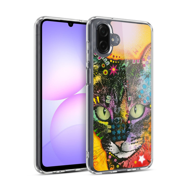 Dean Russo Cats Intent Soft Gel Case for Samsung Galaxy A07 4G