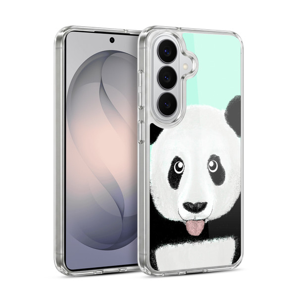 Barruf Animals The Cute Panda Soft Gel Case for Samsung Galaxy S26