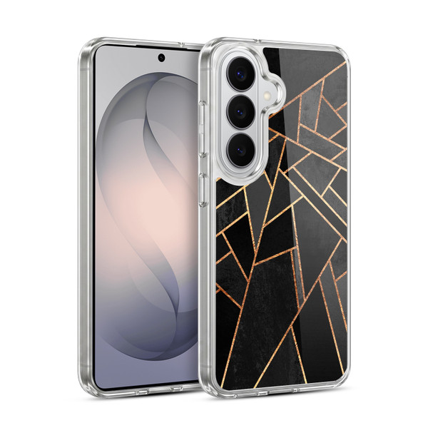 Elisabeth Fredriksson Geometric Design And Pattern Black Night Soft Gel Case for Samsung Galaxy S26