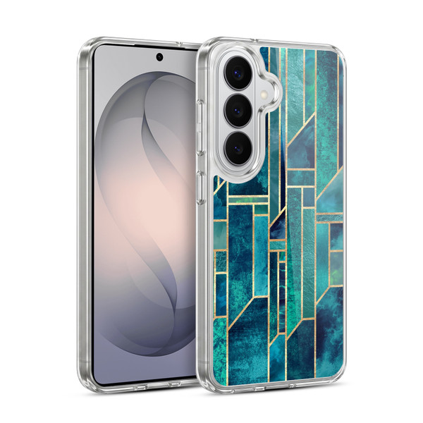 Elisabeth Fredriksson Geometric Design And Pattern Blue Skies Soft Gel Case for Samsung Galaxy S26 Plus