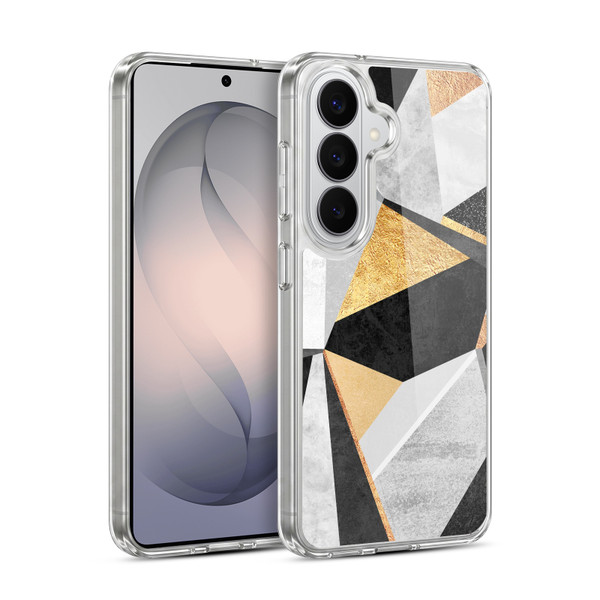Elisabeth Fredriksson Geometric Design And Pattern Geometry Gold Soft Gel Case for Samsung Galaxy S26 Plus