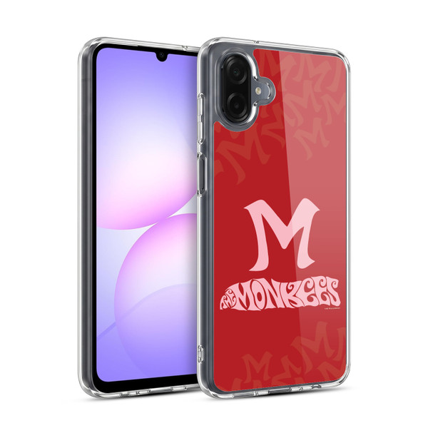 The Monkees Graphics Logotype Soft Gel Case for Samsung Galaxy A07 4G