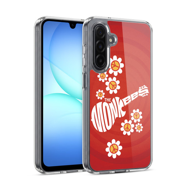 The Monkees Graphics Pattern In Red Soft Gel Case for Samsung Galaxy A17 4G / 5G
