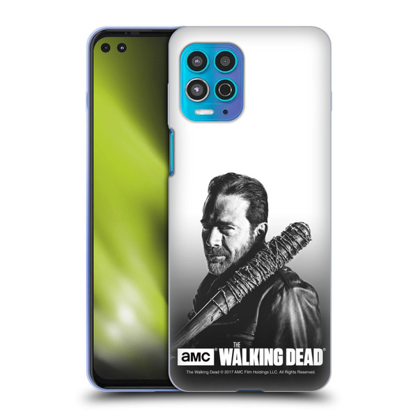 AMC The Walking Dead Filtered Portraits Negan Soft Gel Case for Motorola Moto G100