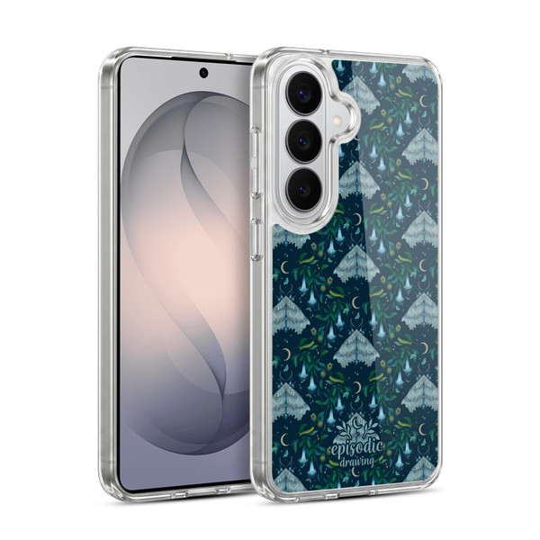 Episodic Drawing Spooky Patterns Angel Moth Soft Gel Case for Samsung Galaxy S26 Plus
