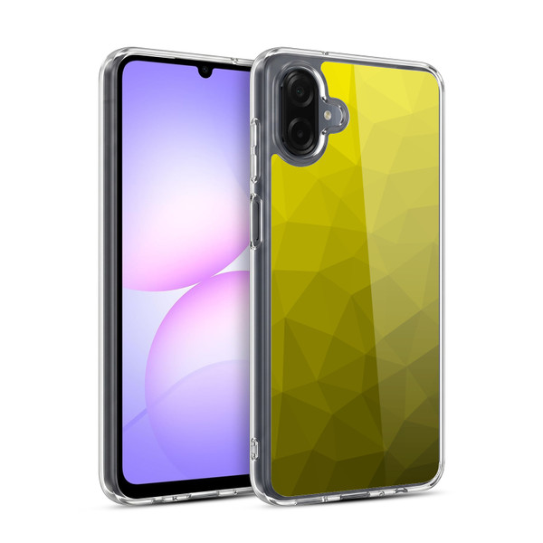 PLdesign Geometric Patterns Yellow Gradient Mesh Soft Gel Case for Samsung Galaxy A07 4G