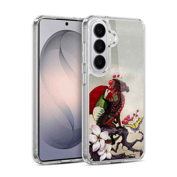 Stanley Morrison Art Cherry Tree, Dragon, Butterfly Soft Gel Case for Samsung Galaxy S26 Plus