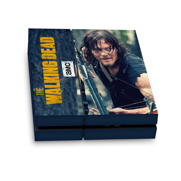 AMC The Walking Dead Daryl Dixon Graphics Daryl Lurk Vinyl Sticker Skin Decal Cover for Sony PS4 Console