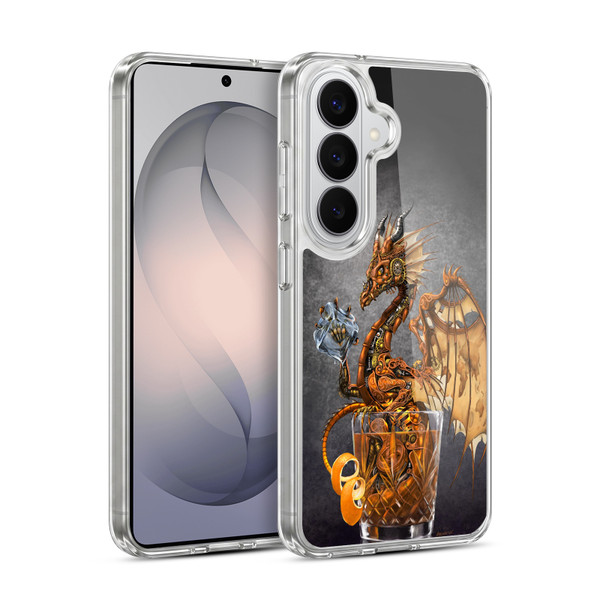 Stanley Morrison Dragons Gold Steampunk Drink Soft Gel Case for Samsung Galaxy S26
