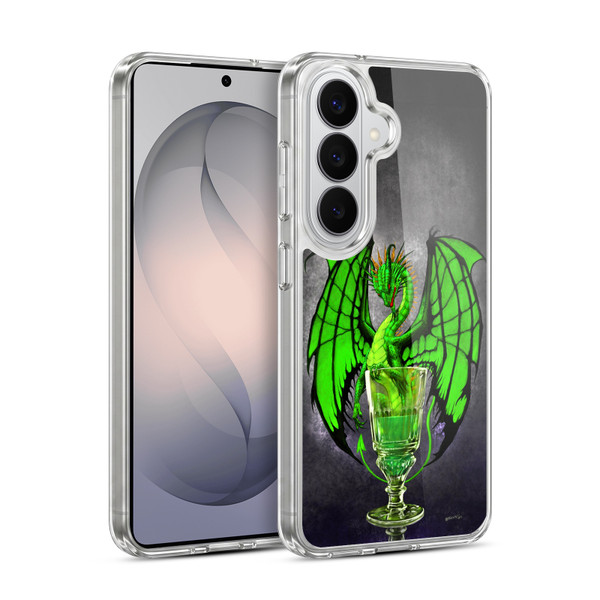 Stanley Morrison Dragons Absinthe Green Drink Soft Gel Case for Samsung Galaxy S26 Plus