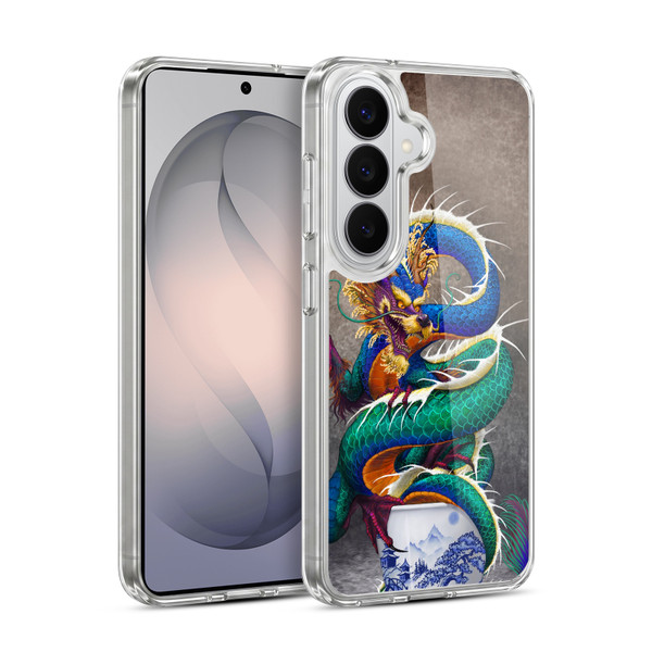 Stanley Morrison Dragons Asian Sake Drink Soft Gel Case for Samsung Galaxy S26 Plus