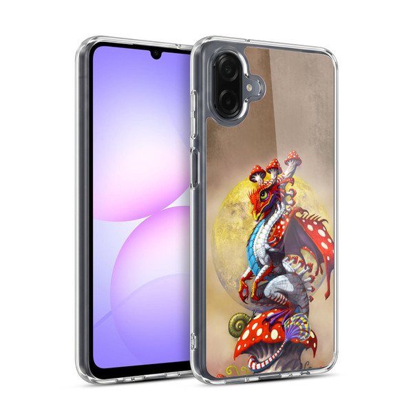 Stanley Morrison Dragons 3 Mushroom Garden Soft Gel Case for Samsung Galaxy A07 4G
