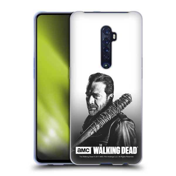 AMC The Walking Dead Filtered Portraits Negan Soft Gel Case for OPPO Reno 2