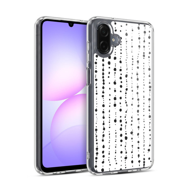 Ninola Freeform Patterns Boho Dots Stripes Soft Gel Case for Samsung Galaxy A07 4G