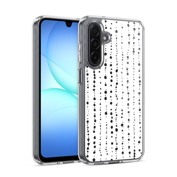 Ninola Freeform Patterns Boho Dots Stripes Soft Gel Case for Samsung Galaxy A17 4G / 5G