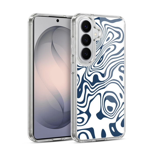 Ninola Freeform Patterns Trippy Circular Shapes Soft Gel Case for Samsung Galaxy S26
