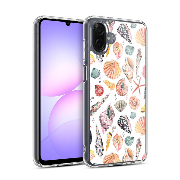 Ninola Ocean Sea Shells Soft Gel Case for Samsung Galaxy A07 4G